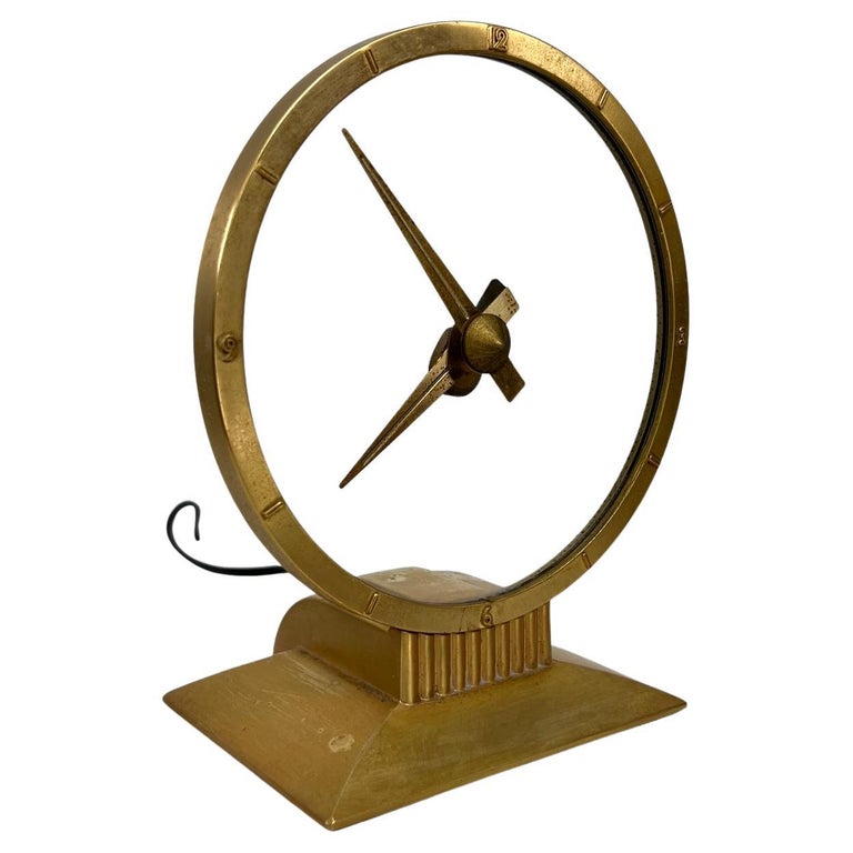 1950s Golden Hour Electric Clock made by Jefferson Electric Bellwood