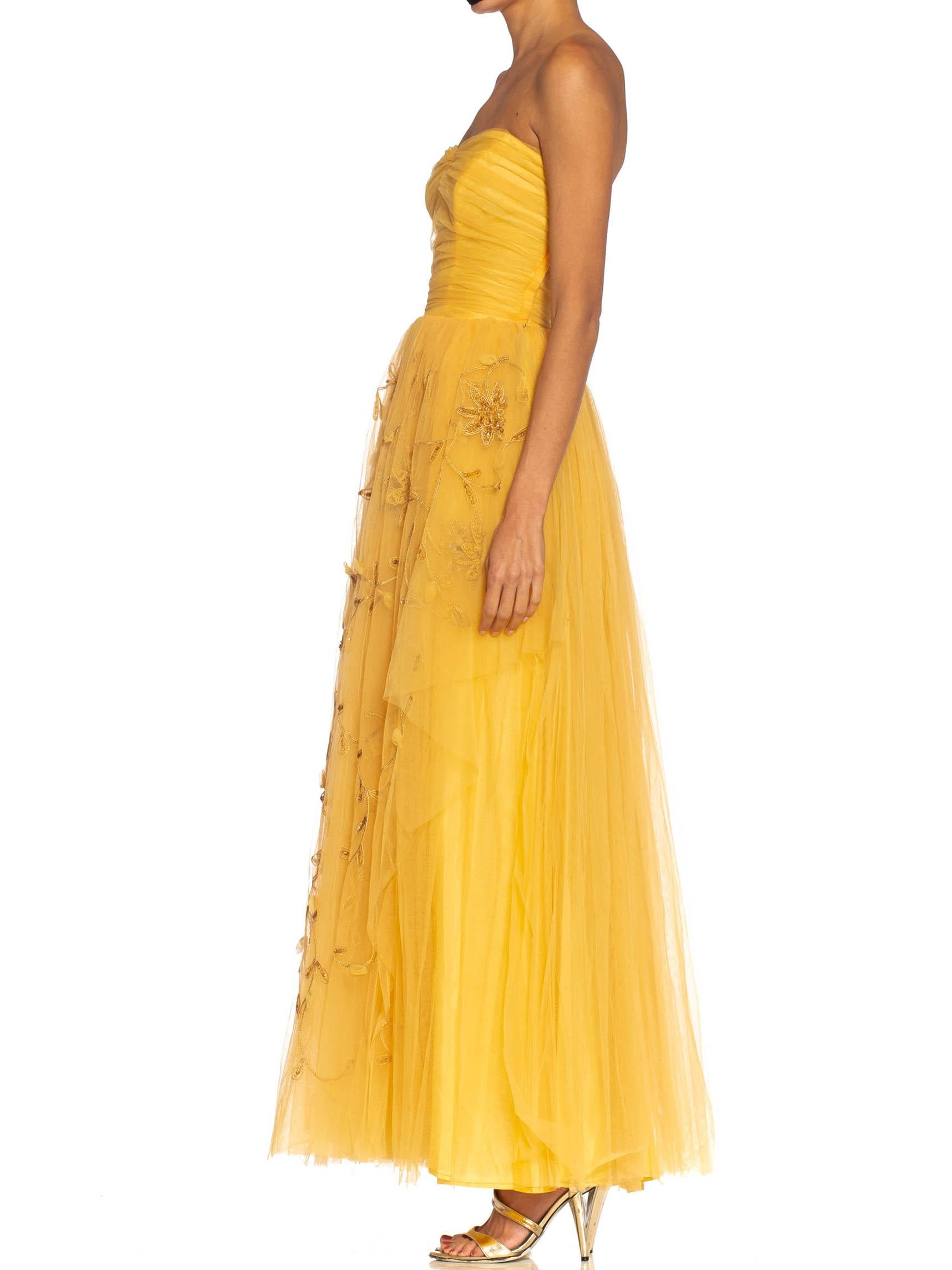 amur yellow dress