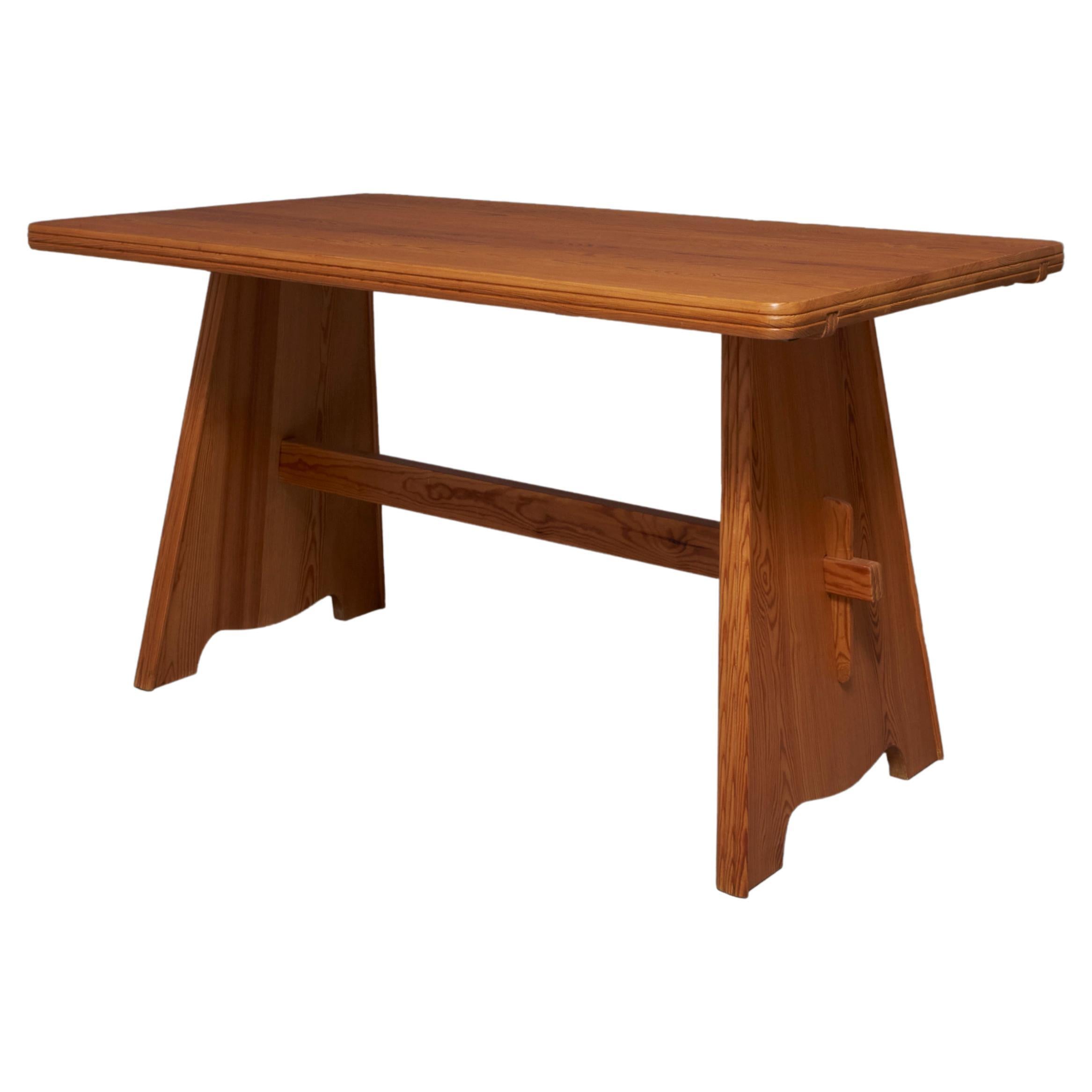 Table de salle à manger Göran Malmvall des années 1950 pour Svensk Fur