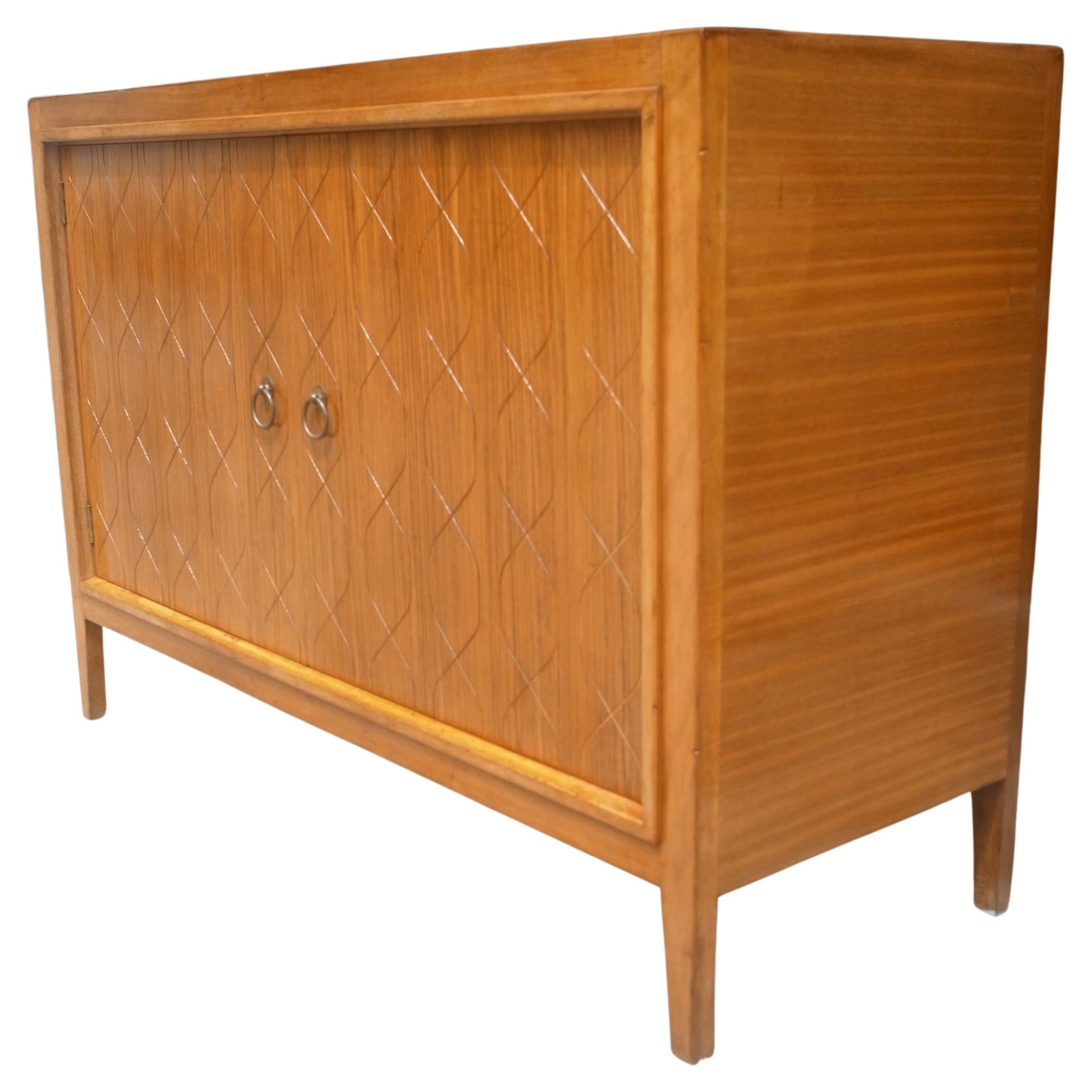 1950s Gordon Russell Hardwood and Mahogany "Double Helix' Sideboard For Sale