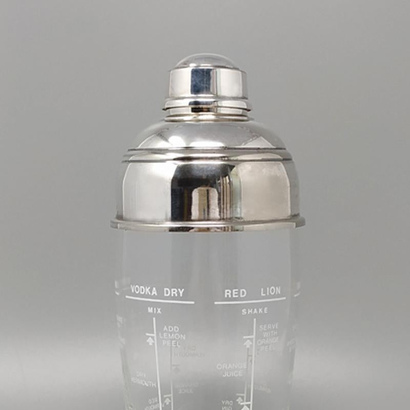 1950s Gorgeous Cocktail Shaker by OLRI. Made in Italy In Excellent Condition For Sale In Milano, IT