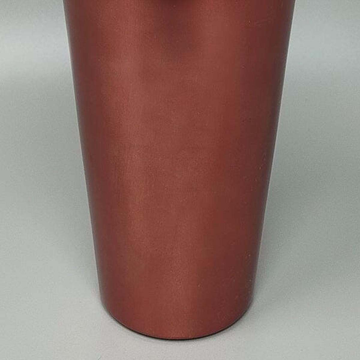 1950s Gorgeous Cocktail Shaker in Pure Aluminum. Made in Italy For Sale 1