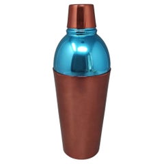 Preciosa Coctelera de los años 50 en Aluminio Puro. Fabricado en Italia