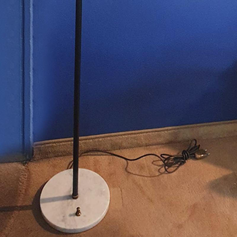 1950s Gorgeous Italian Floor Lamp In Excellent Condition For Sale In Milan, IT
