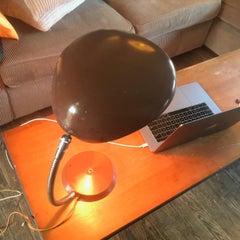 Lampada da scrivania Greta Grossman Cobra 1950 Ralph O. Smith Vintage Mid-Century
