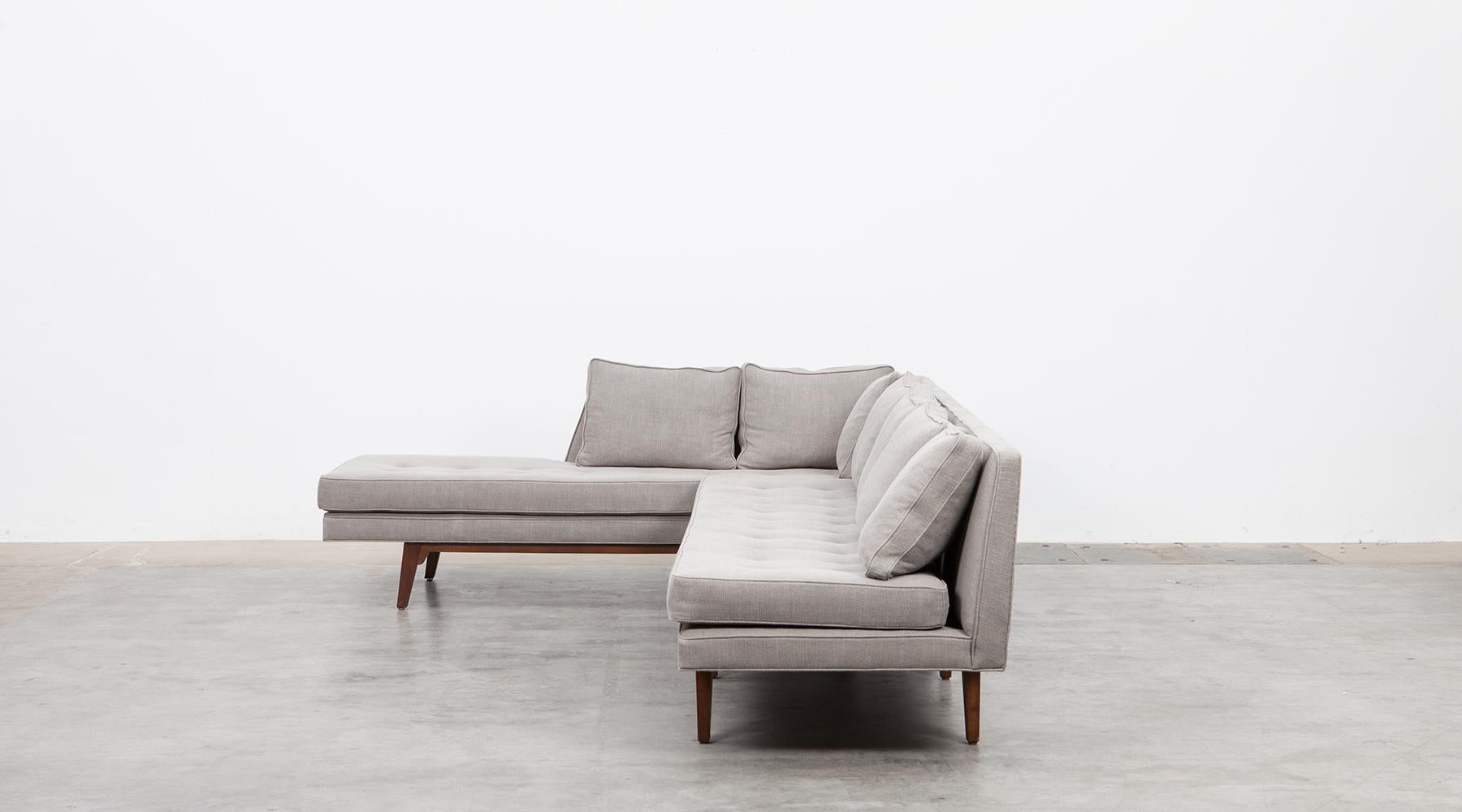mahogany sectional sofa