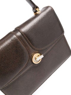 1950s Gucci Brown Leather Handbag