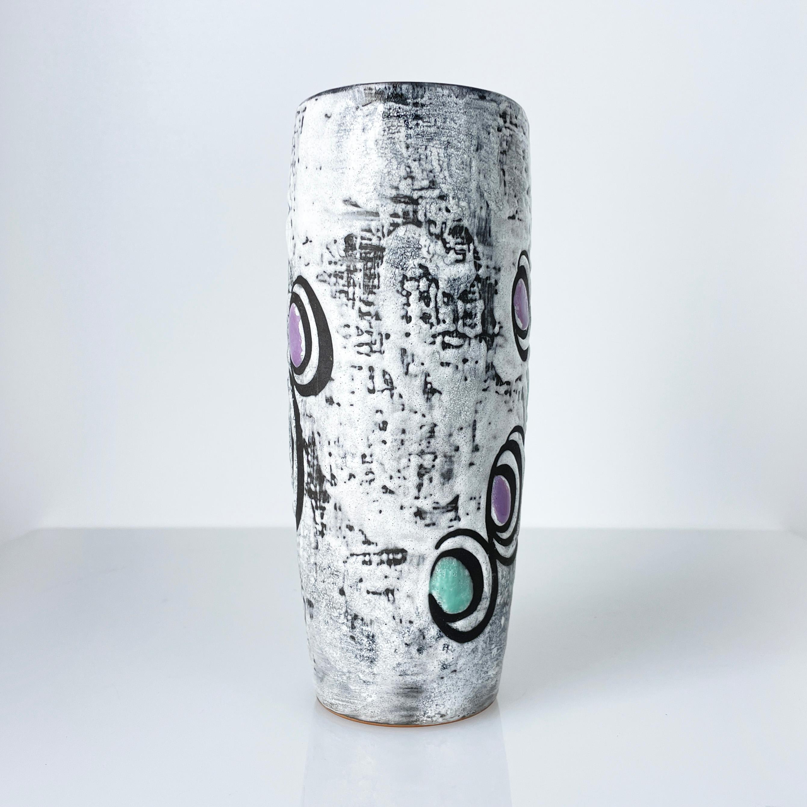 Cotto in fornace Vaso Gustav Spörri del 1950 - Ziegler Schaffhausen, Svizzera in vendita