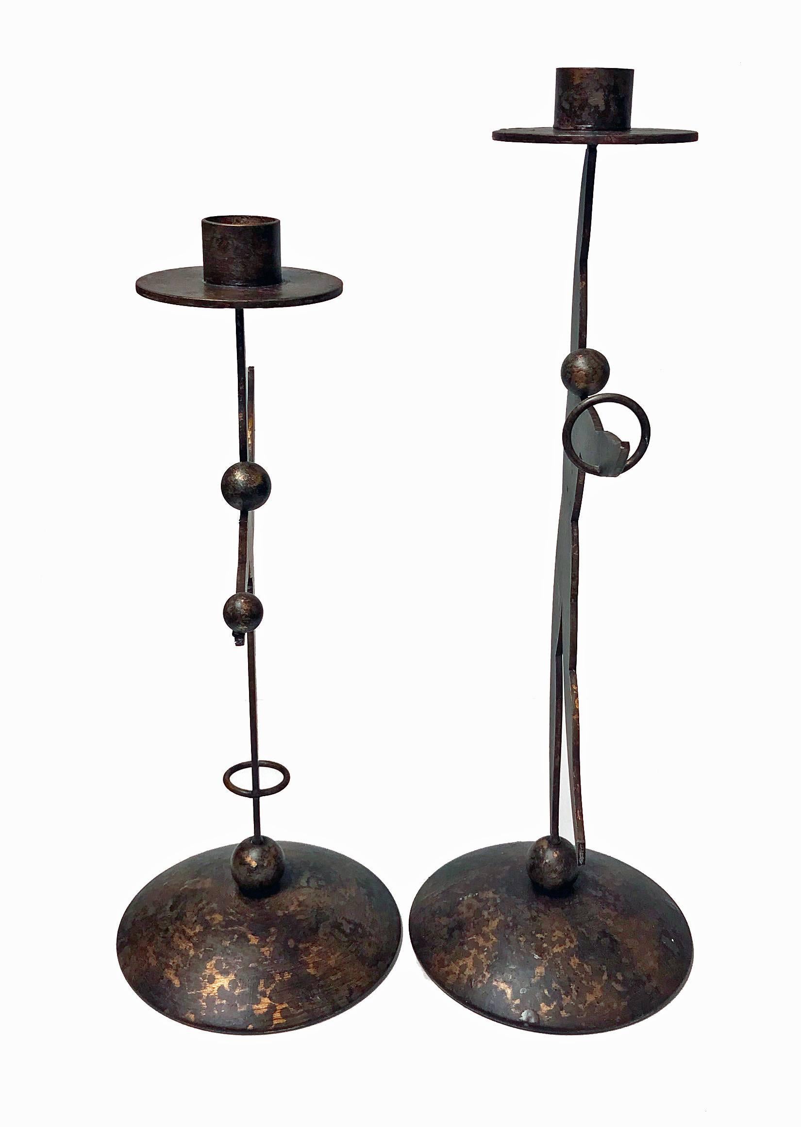 1950s Hagenauer Style Candleholders in the Form of Dancers 2