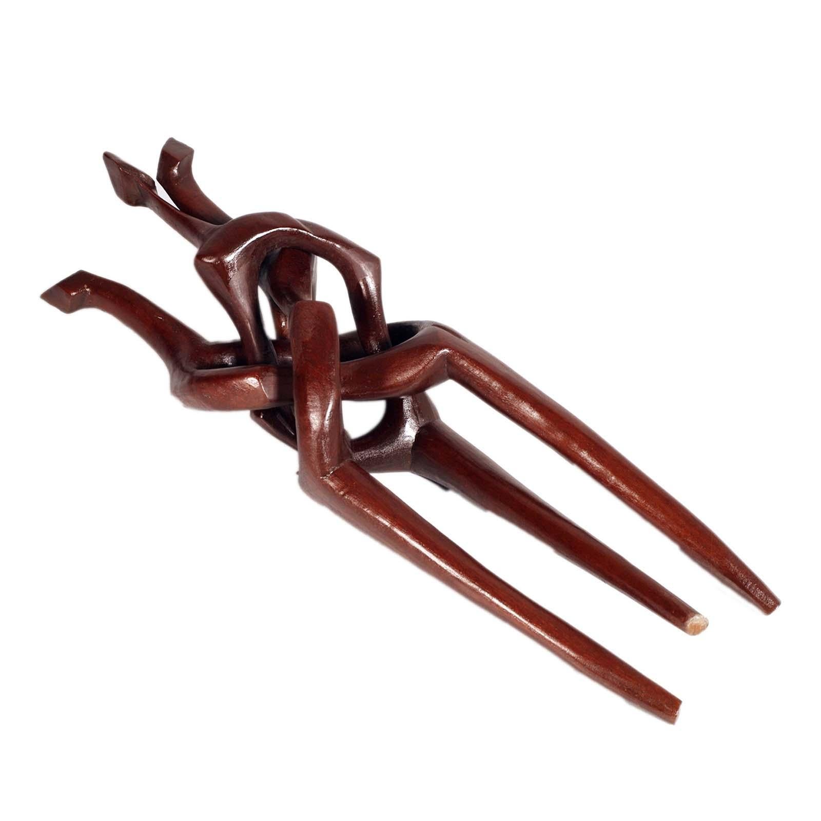 1950s Hand Crafted Tiroler Dreibeiniger Beistelltisch Couchtisch in Eiche (20. Jahrhundert) im Angebot