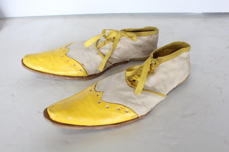 1950s Hand Made Clown Shoes For Sale at 1stdibs