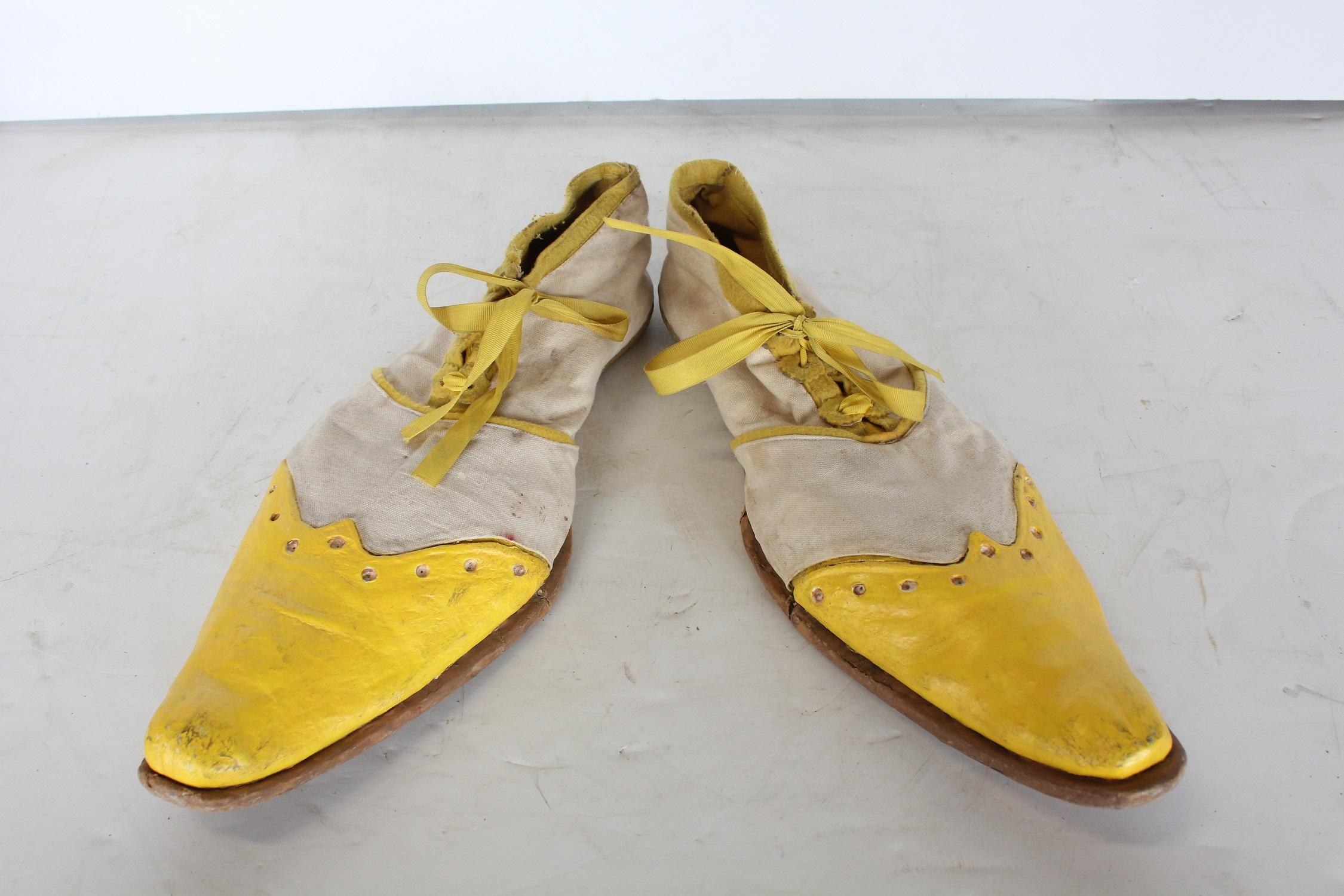 American 1950s Hand Made Clown Shoes