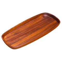 1950s Hans Gustav Ehrenreich Rare Teak Tray Danmark Hoptimist
