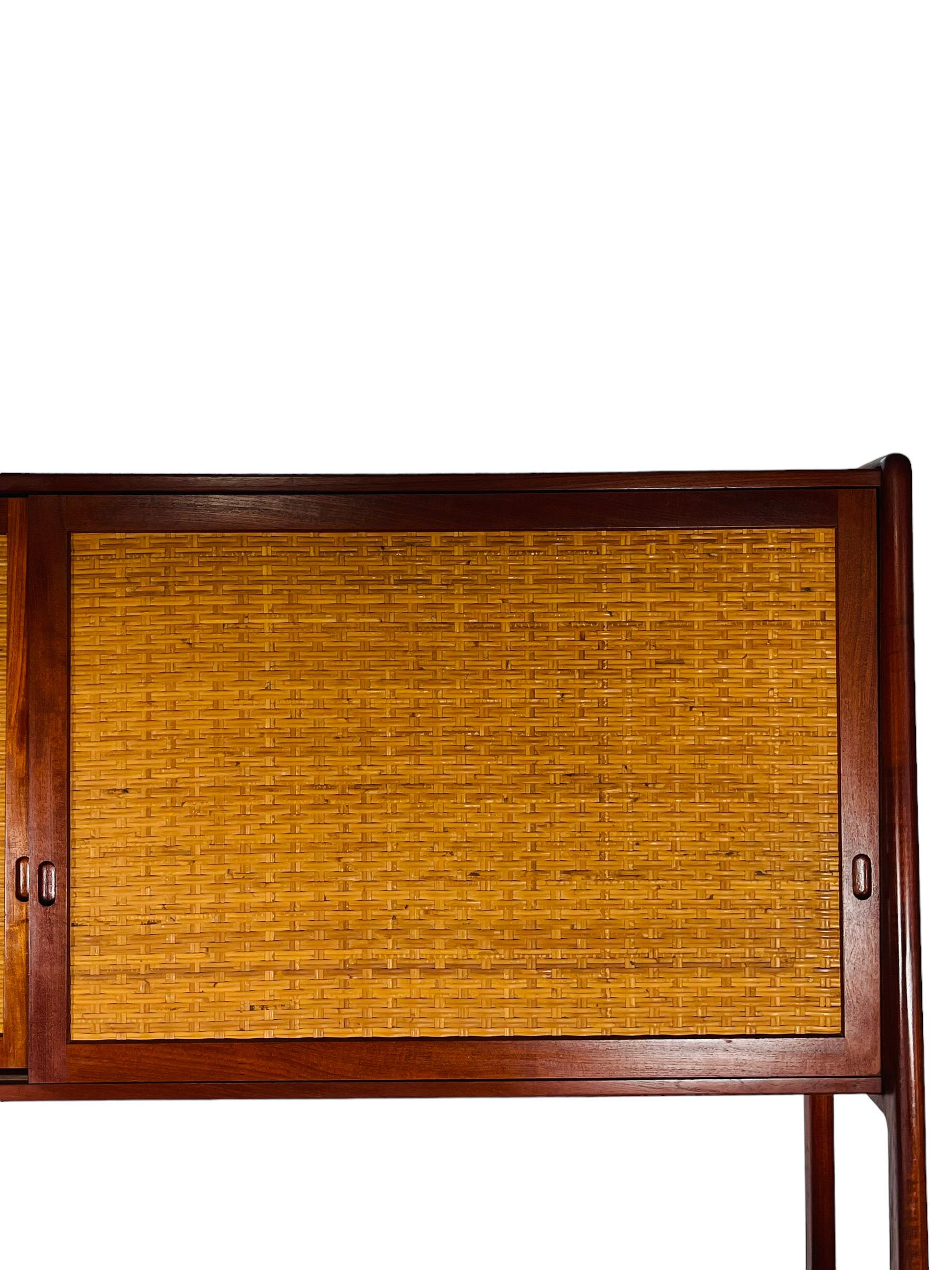 1950s Hans J. Wegner for RY Mobler Teak Credenza / Hutch For Sale 5