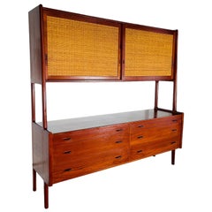 1950s Hans J. Wegner for RY Mobler Teak Credenza / Hutch