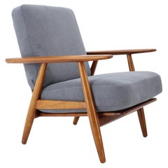 1950s Hans J. Wegner Ge-240 Oak 'Cigar' Chair, Denmark