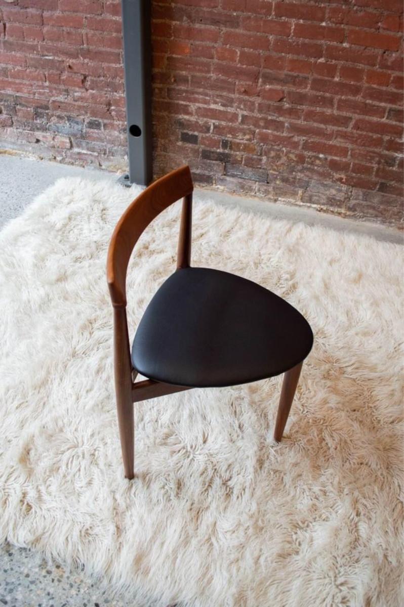 Mid-20th Century 1950s Hans Olsen for Frem Røjle Teak Dining Chair For Sale