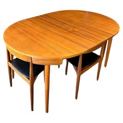 1950’s Hans Olsen Roundette Dining Set for Frem Røjle