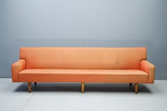 1950s Hans Wegner AP33 Sofa A.P. Stolen, 1950 Denmark, Oak Legs, Distressed