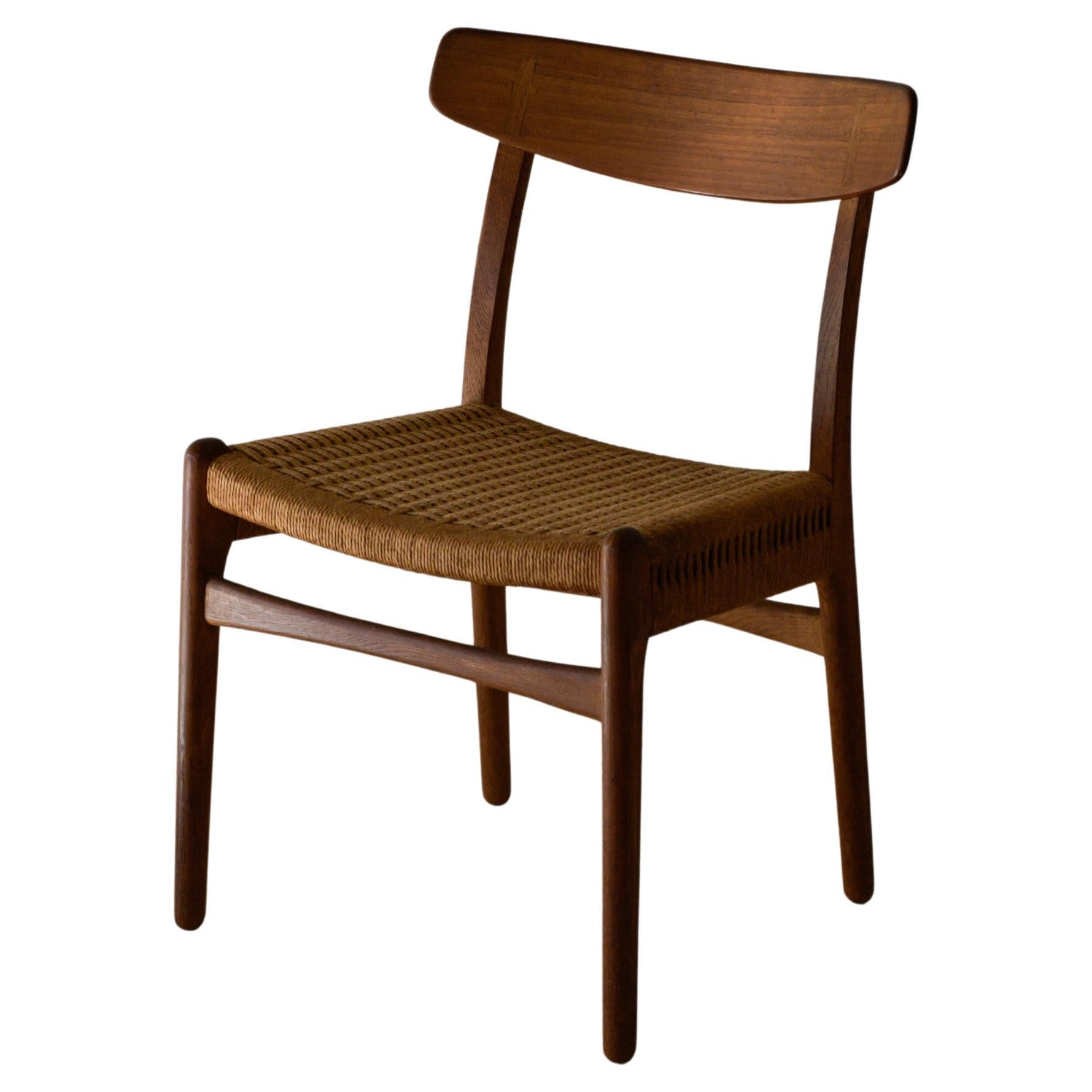 1950s Hans Wegner CH23 chair for Carl Hansen 
Søn, Denmark. im Angebot