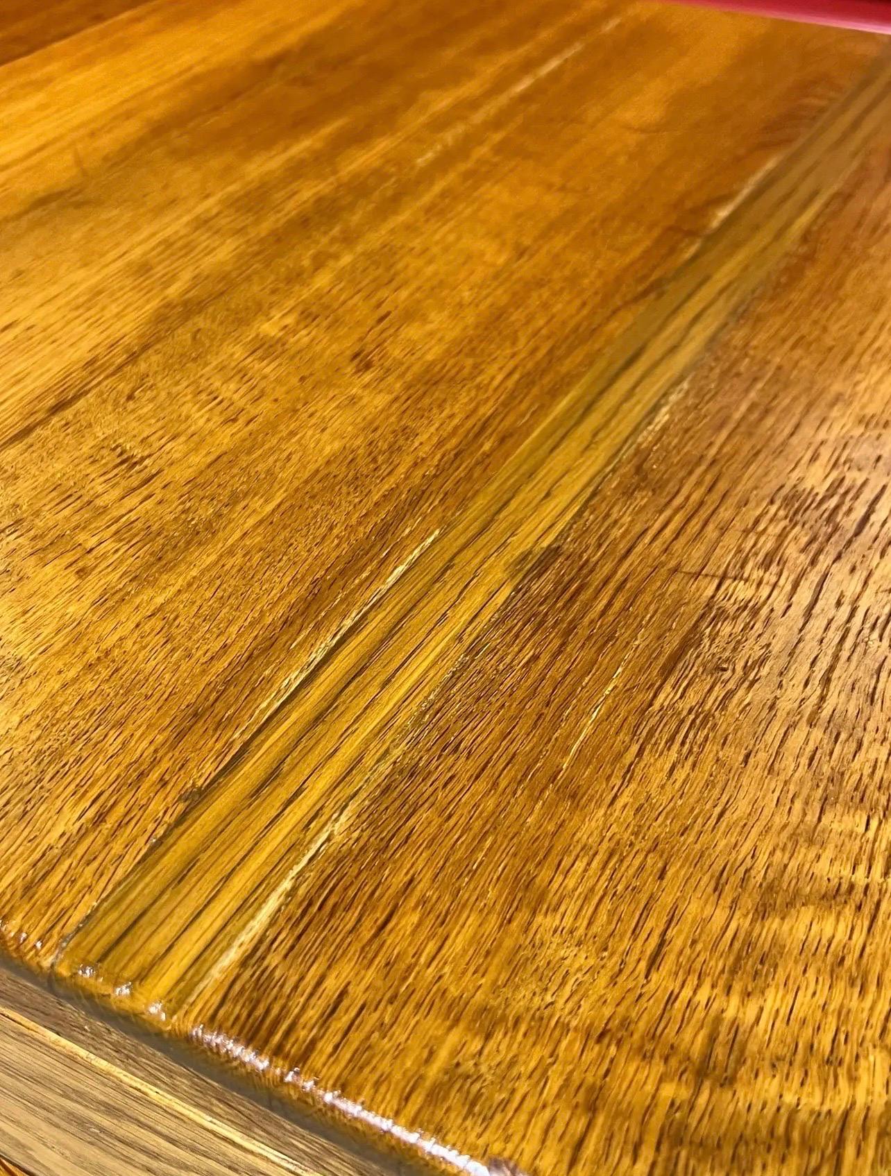 1950s Hans Wegner Danish Modern At-33 Oak Sewing Table for Andreas Tuck 1