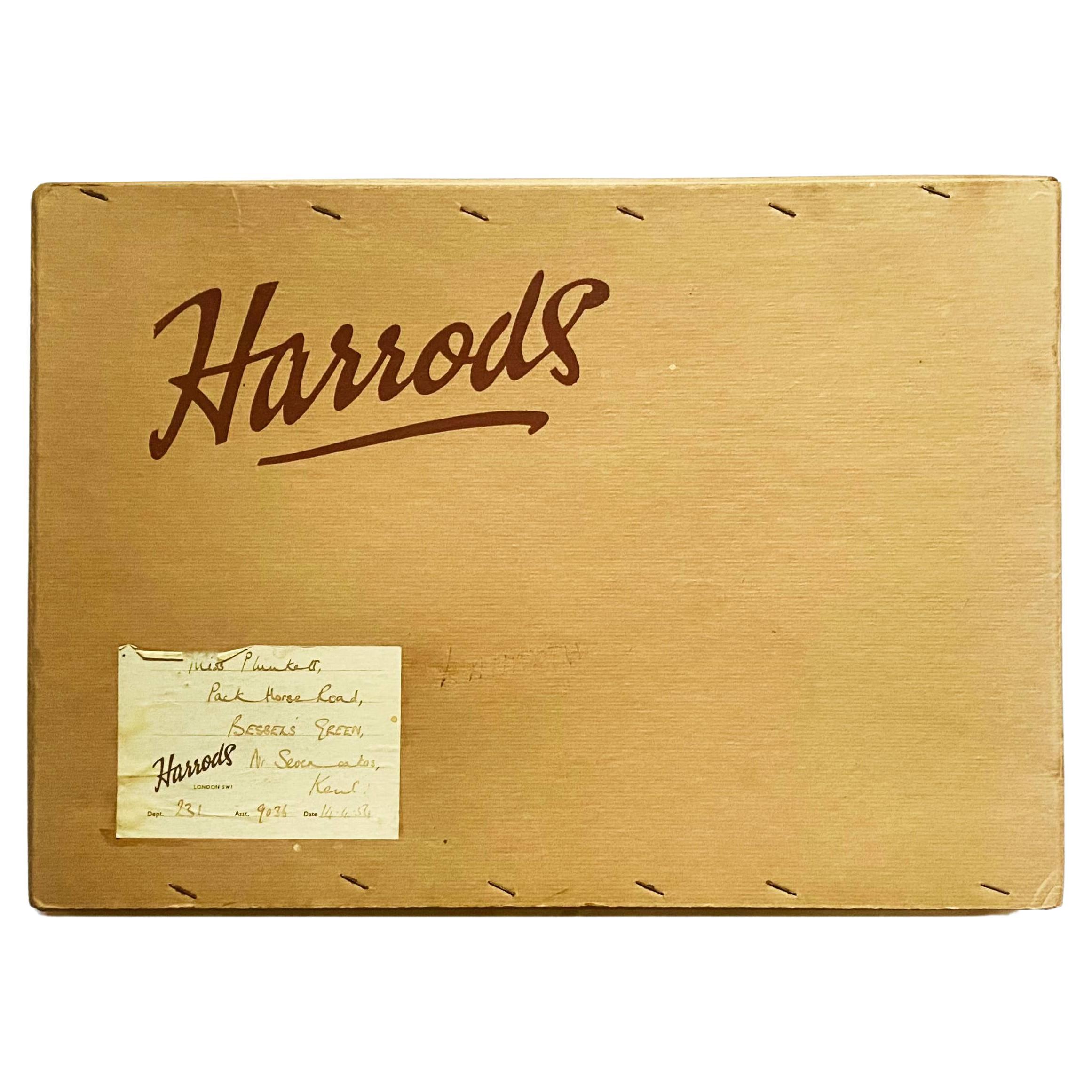 1950s Harrods of London Box  For Sale