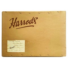 Boîte Harrods de Londres des années 1950 