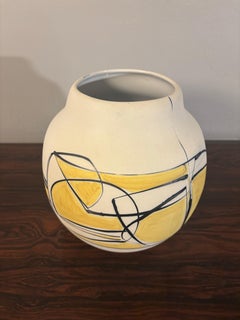 1950s Harsa Ceramic Vase made in Israel.