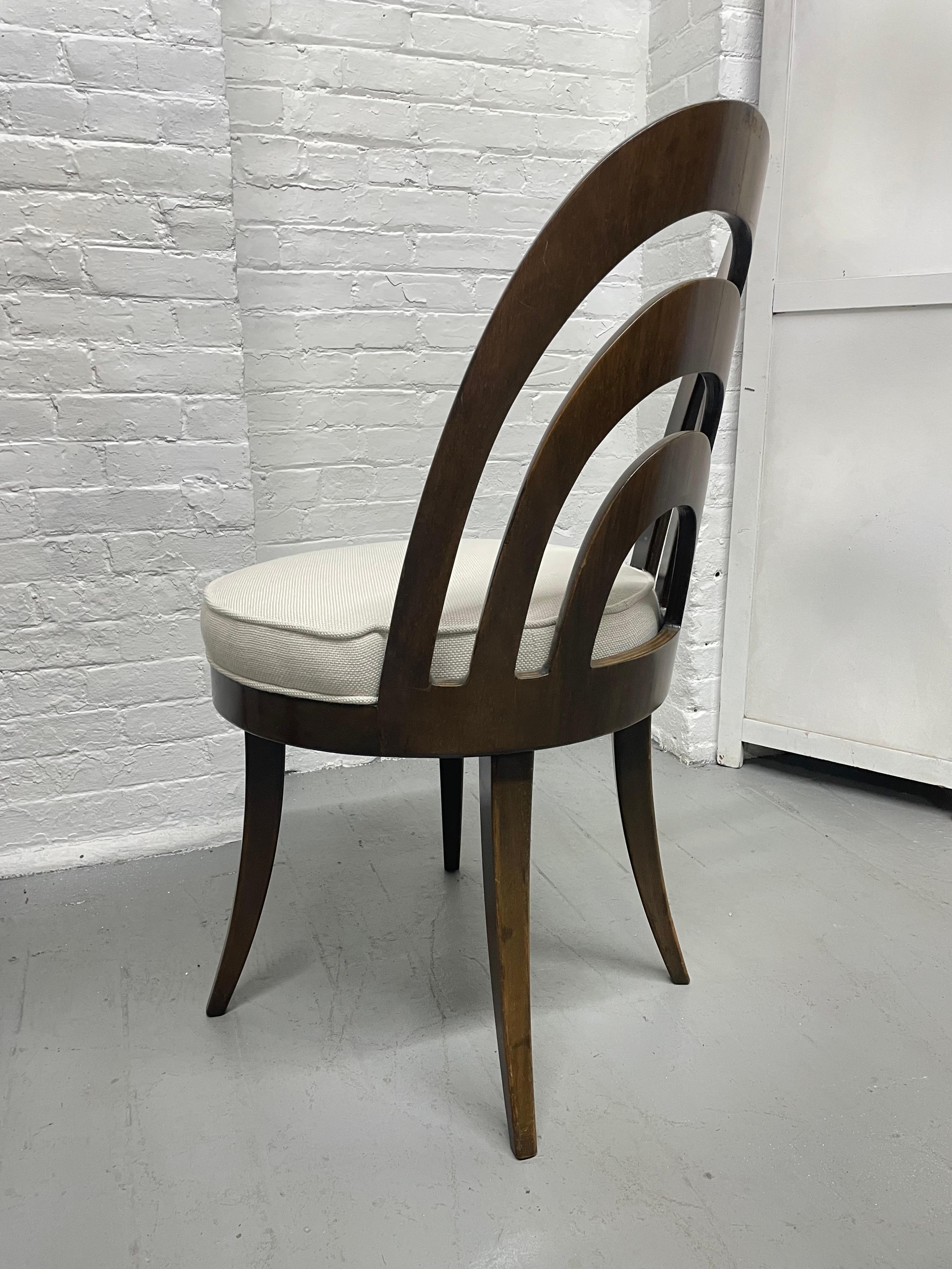 1950s Harvey Probber Dining Chairs In Good Condition For Sale In New York, NY