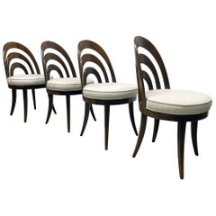 Chaises de salle à manger Harvey Probber des années 1950