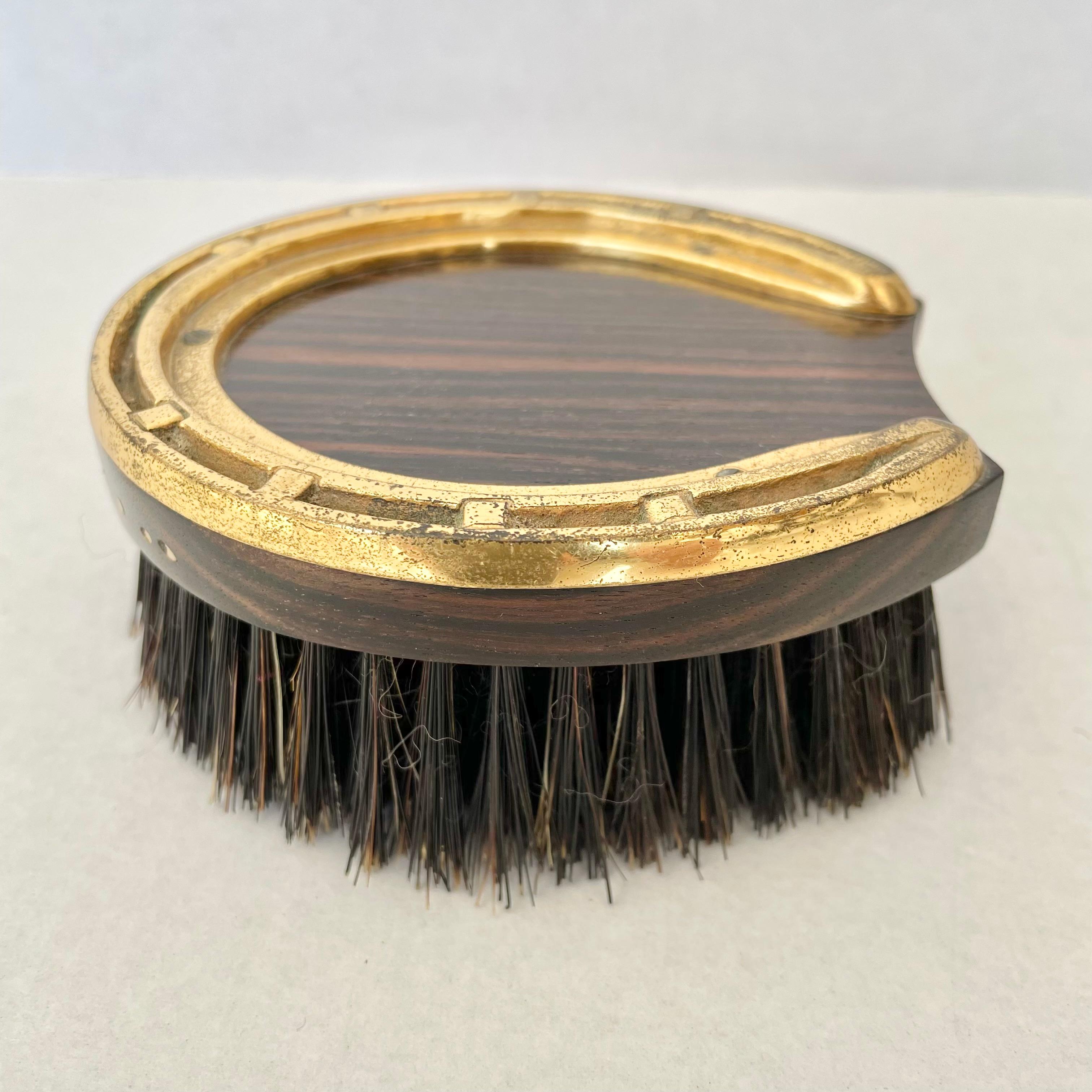 1950s Hermès Ebony Brush In Good Condition For Sale In Los Angeles, CA