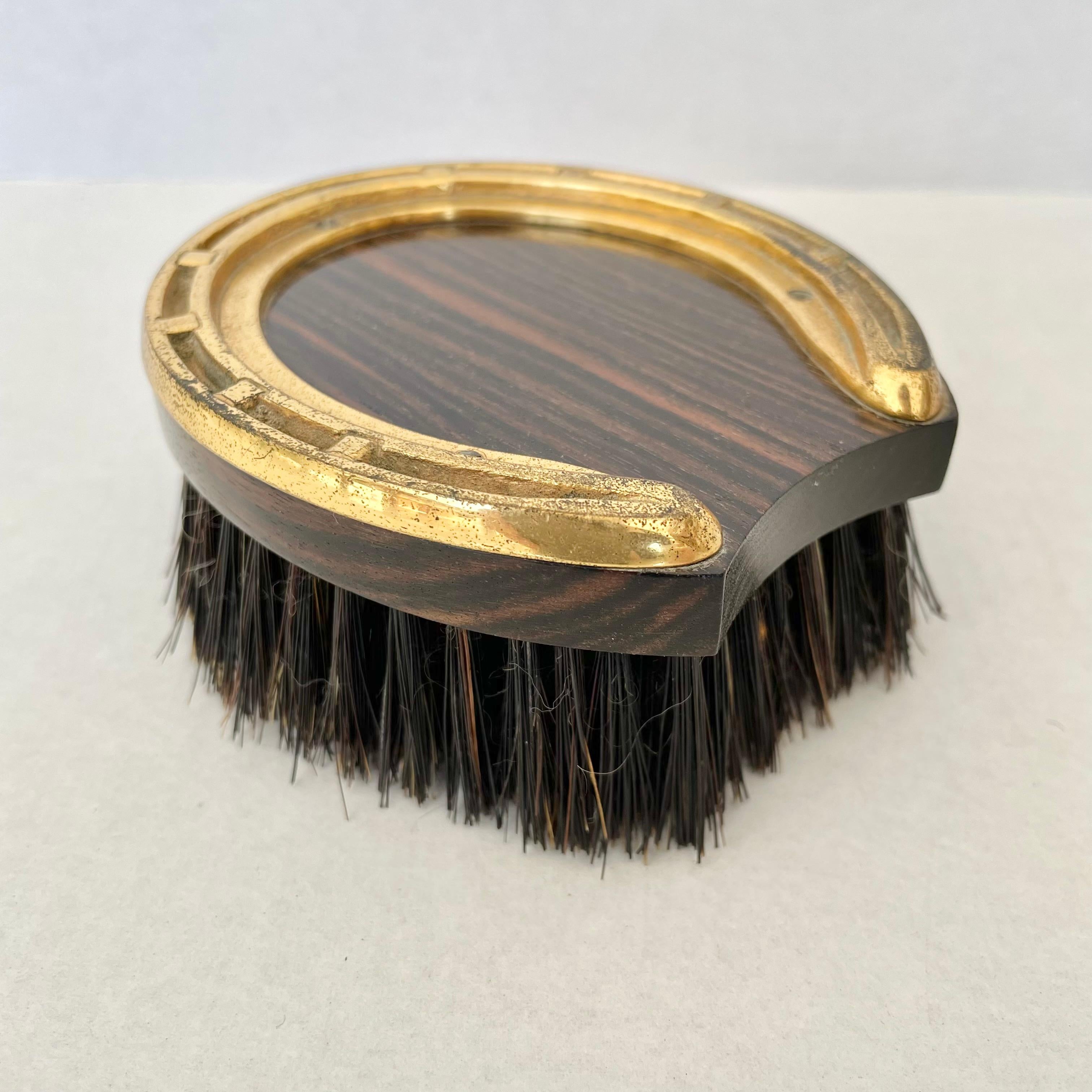 1950s Hermès Ebony Brush In Good Condition For Sale In Los Angeles, CA
