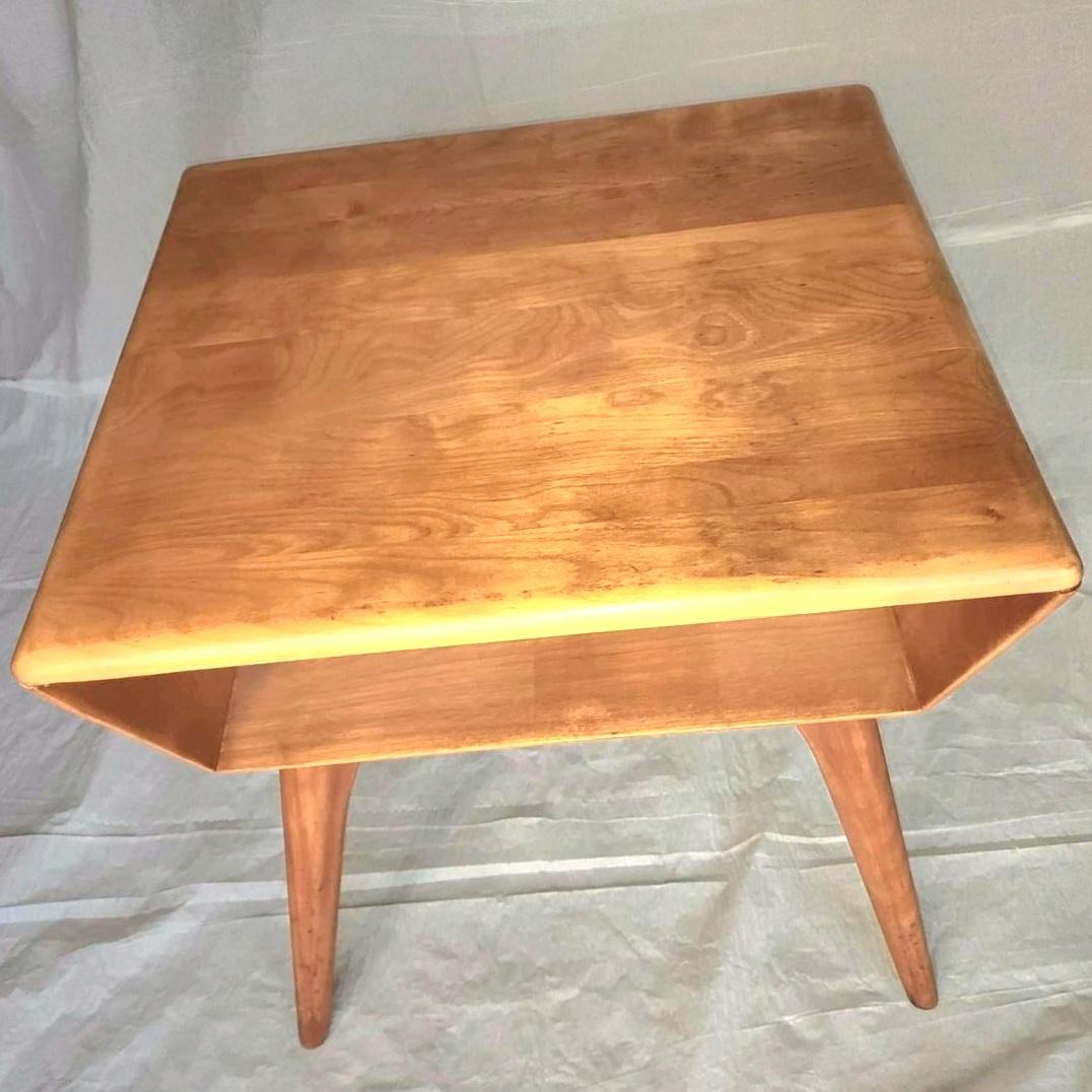 1950s Heywood Wakefield Encore Line Atomic Style Accent Table 1