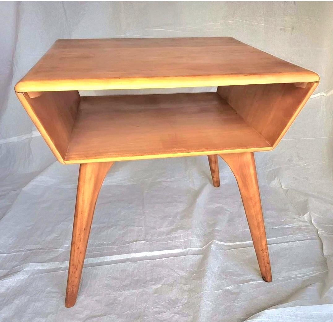 1950s Heywood Wakefield Encore Line Atomic Style Accent Table 2