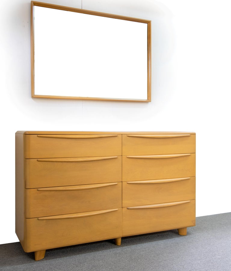 1950s Heywood Wakefield Encore long dresser and mirror art deco mid century modern at 1stDibs | heywood wakefield bedroom set, 1950s dresser with mirror, heywood wakefield bedroom set value 1950s Heywood Wakefield Encore long dresser and mirror art deco mid century modern at 1stDibs | heywood wakefield bedroom set, 1950s dresser with mirror, heywood wakefield bedroom set value