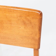 1950s Heywood Wakefield Full Size Headboard in Yellow Birch