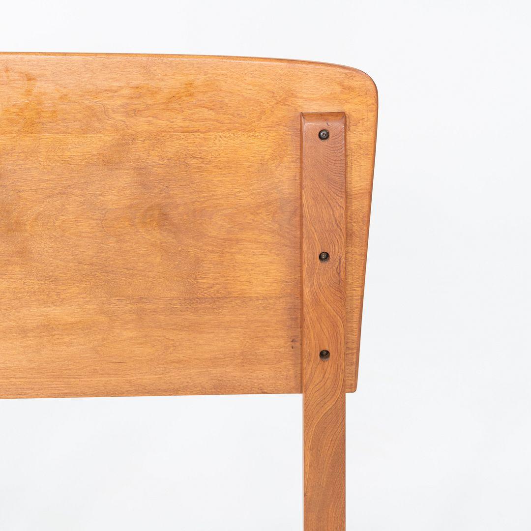 Metà XX secolo 1950s Heywood Wakefield Full Size Headboard in Yellow Birch in vendita