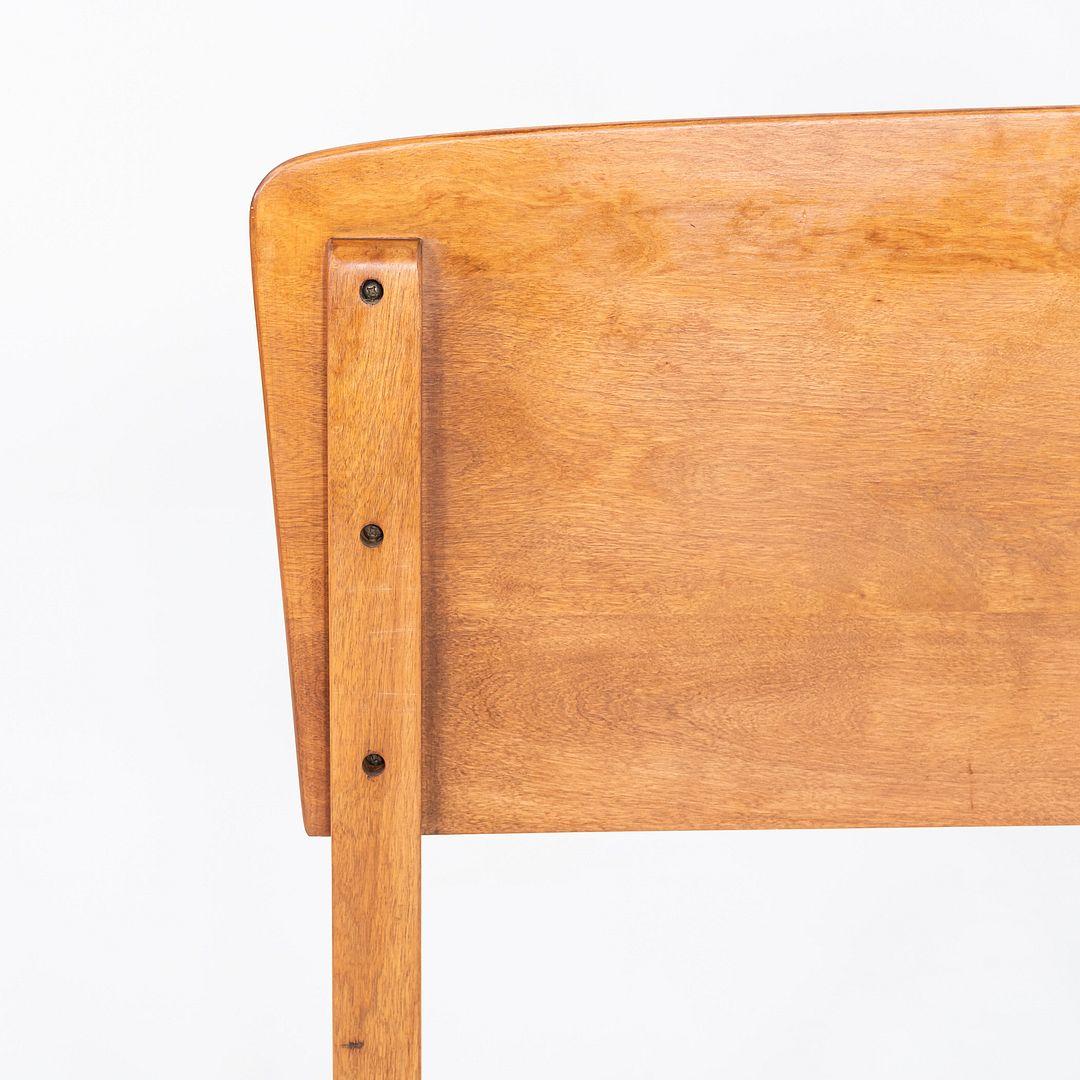 Betulla 1950s Heywood Wakefield Full Size Headboard in Yellow Birch in vendita
