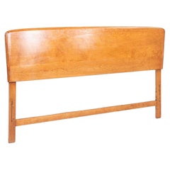 1950s Heywood Wakefield Full Size Headboard in Yellow Birch