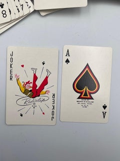 1950's Hilda Plus-Size Pin-Up Playing Cards Double Deck Brown & Bigelow Orig Box