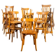 Vintage 1950's Honey Colour Baumann Bentwood Dining Chairs - Good Quantity Available