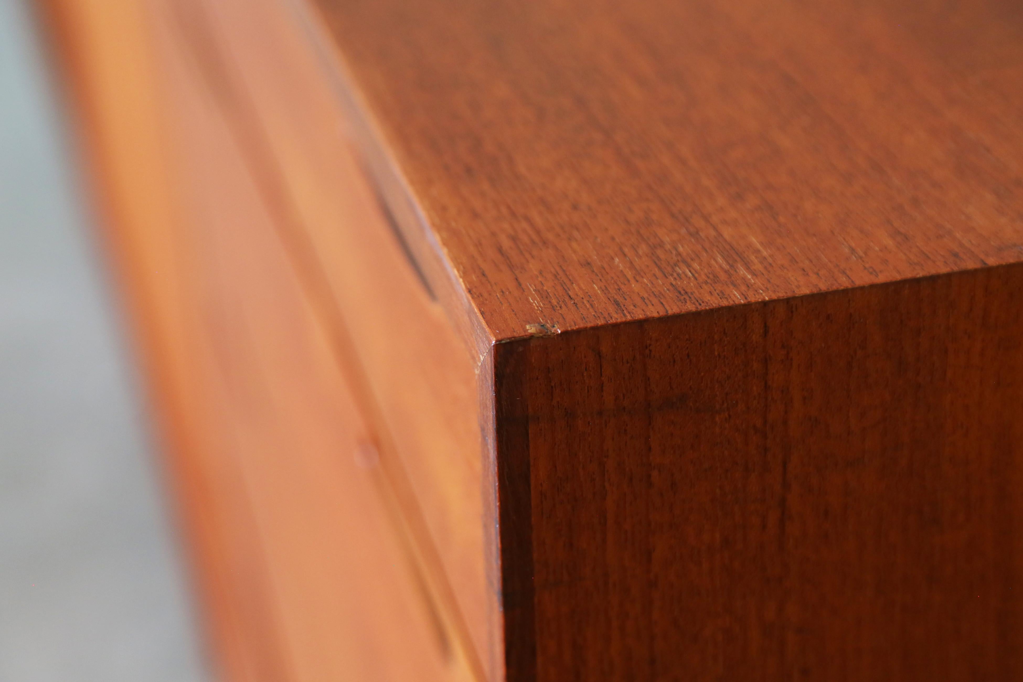 1950s Ib Kofod-Larsen for Clausen and Sons Denmark Teak Sideboard Buffet For Sale 6