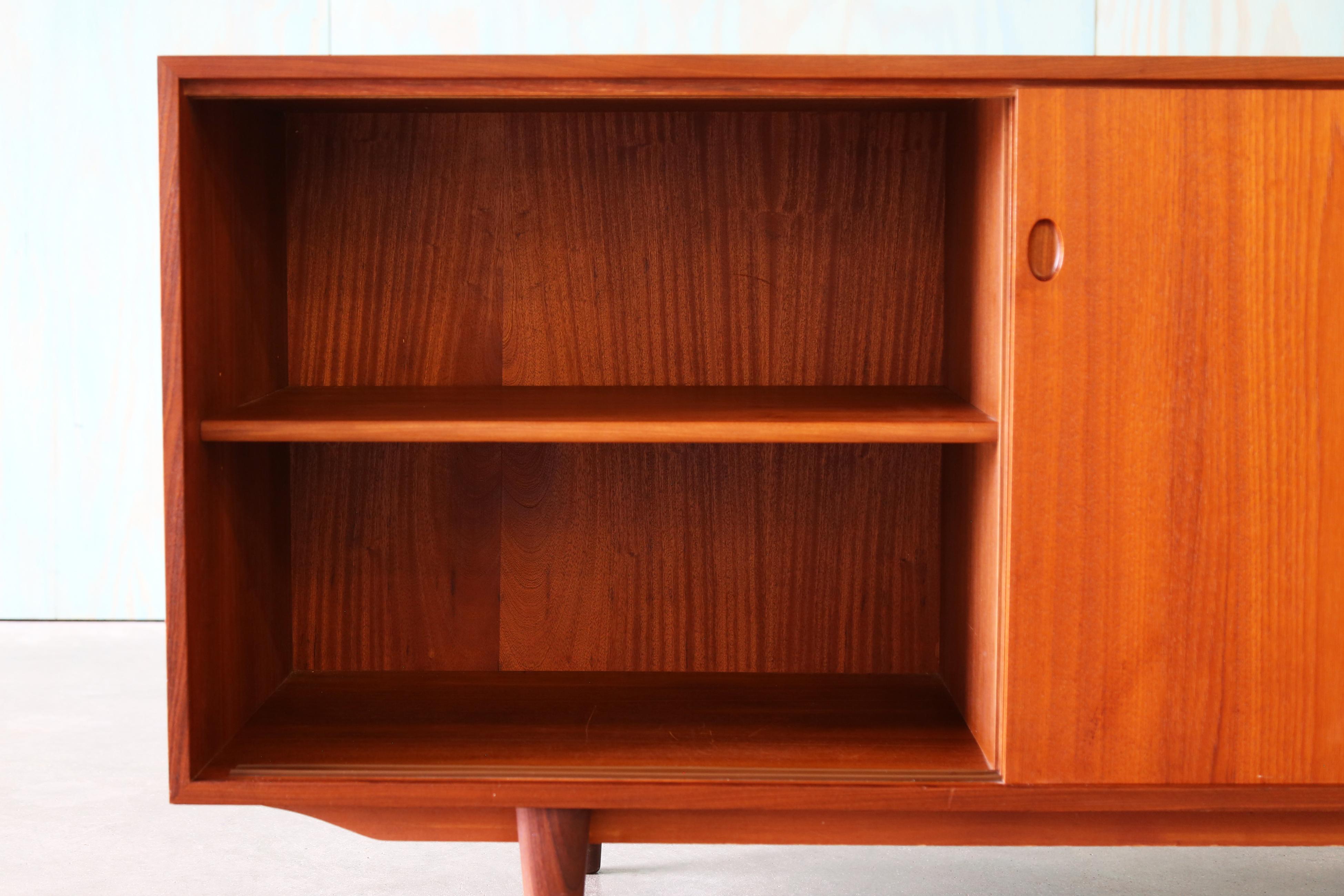 1950s Ib Kofod-Larsen for Clausen and Sons Denmark Teak Sideboard Buffet For Sale 3