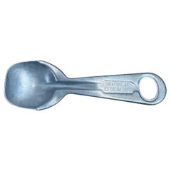 1950s Ice Cream Dipper Aluminum Spoon