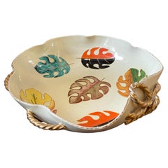 1950s Iconic Mid-Century Modern Ceramic Italian Centerpiece by Pucci