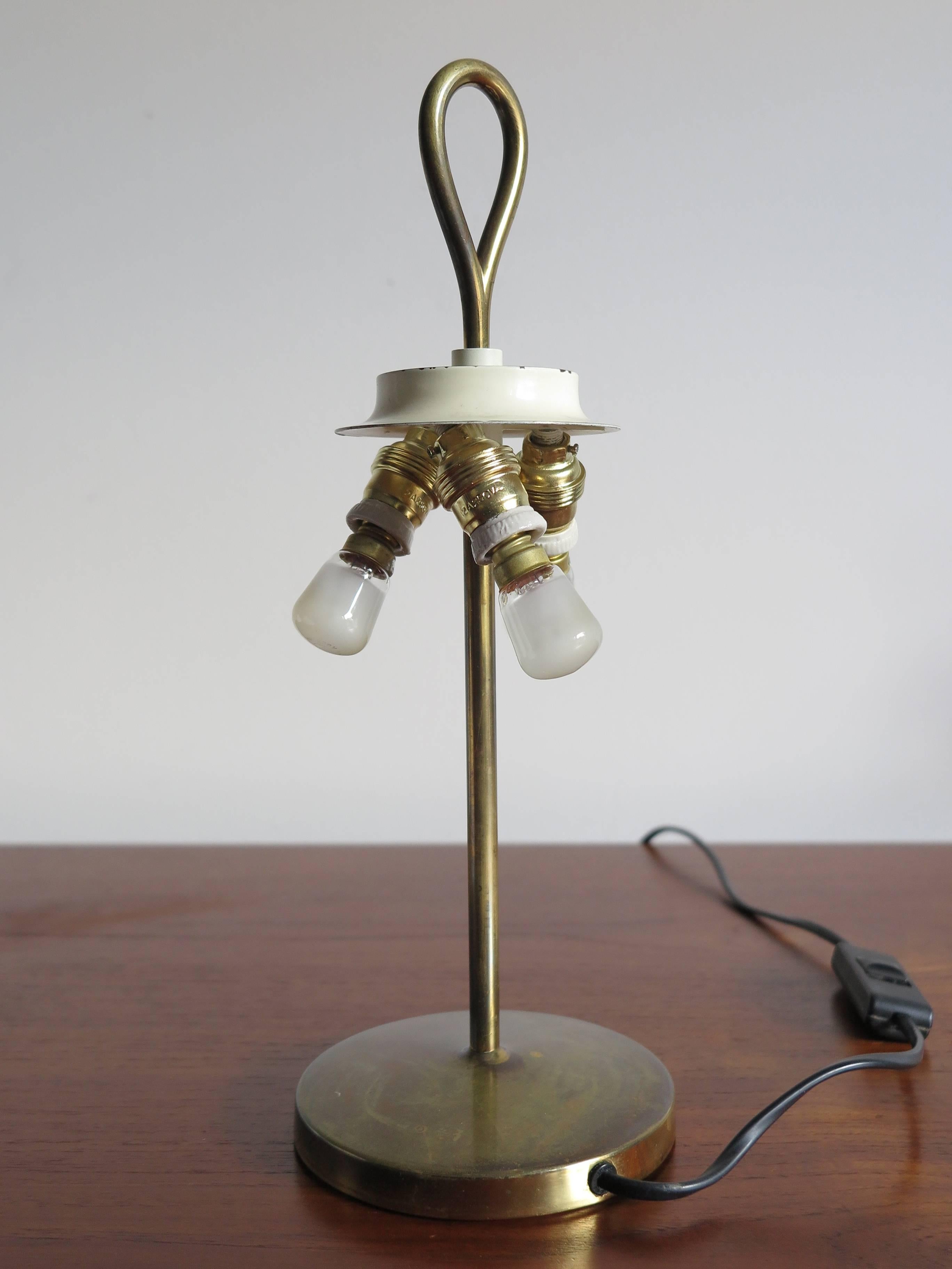1950s Ignazio Gardella Italian Midcentury Table Lamp Model Arenzano for Azucena In Good Condition In Reggio Emilia, IT