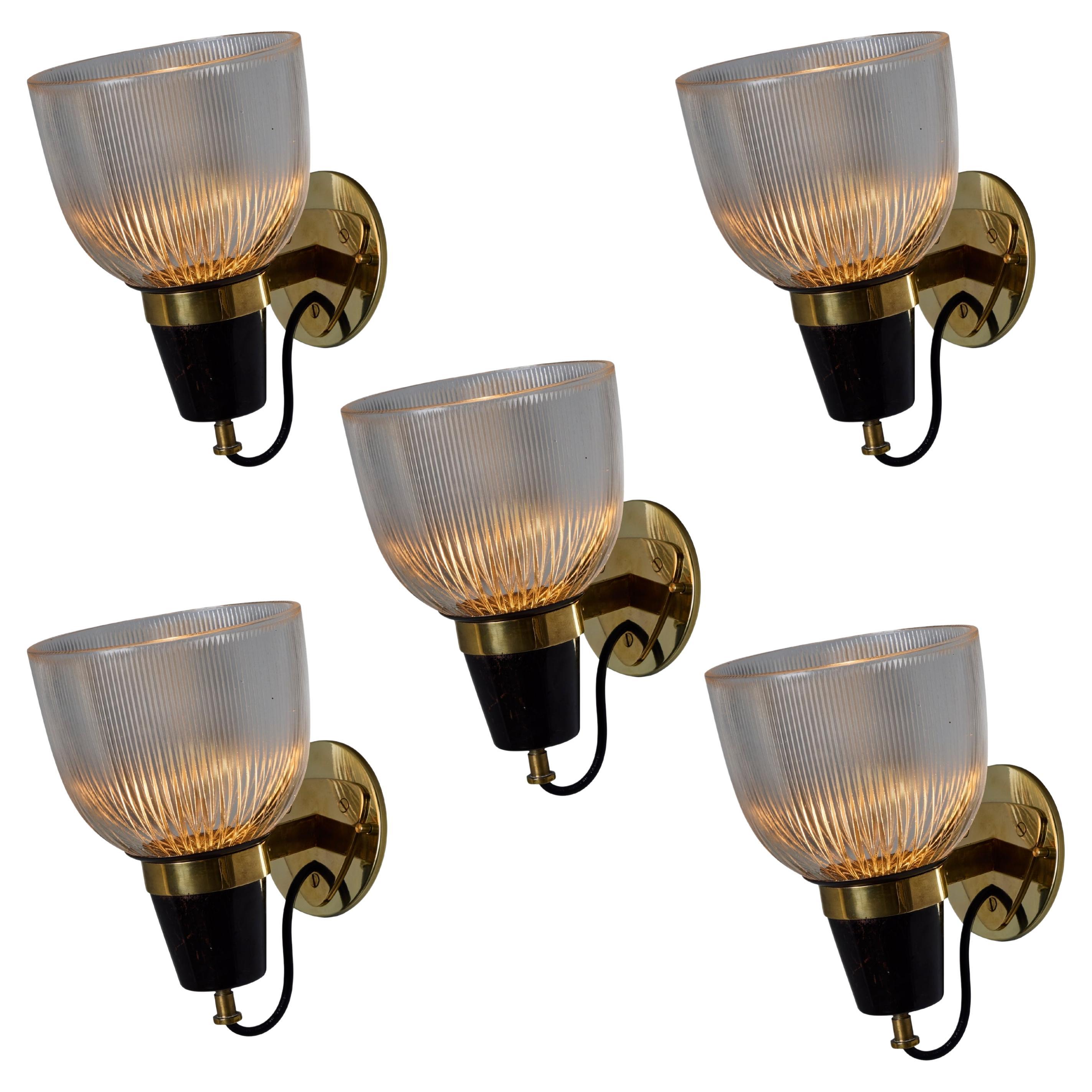 1950s Ignazio Gardella LP5 
Coppa Aperta
 Sconce for Azucena For Sale