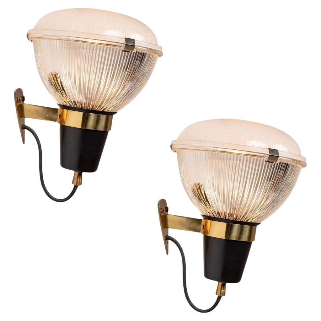1950s Ignazio Gardella LP6 Sconces for Azucena