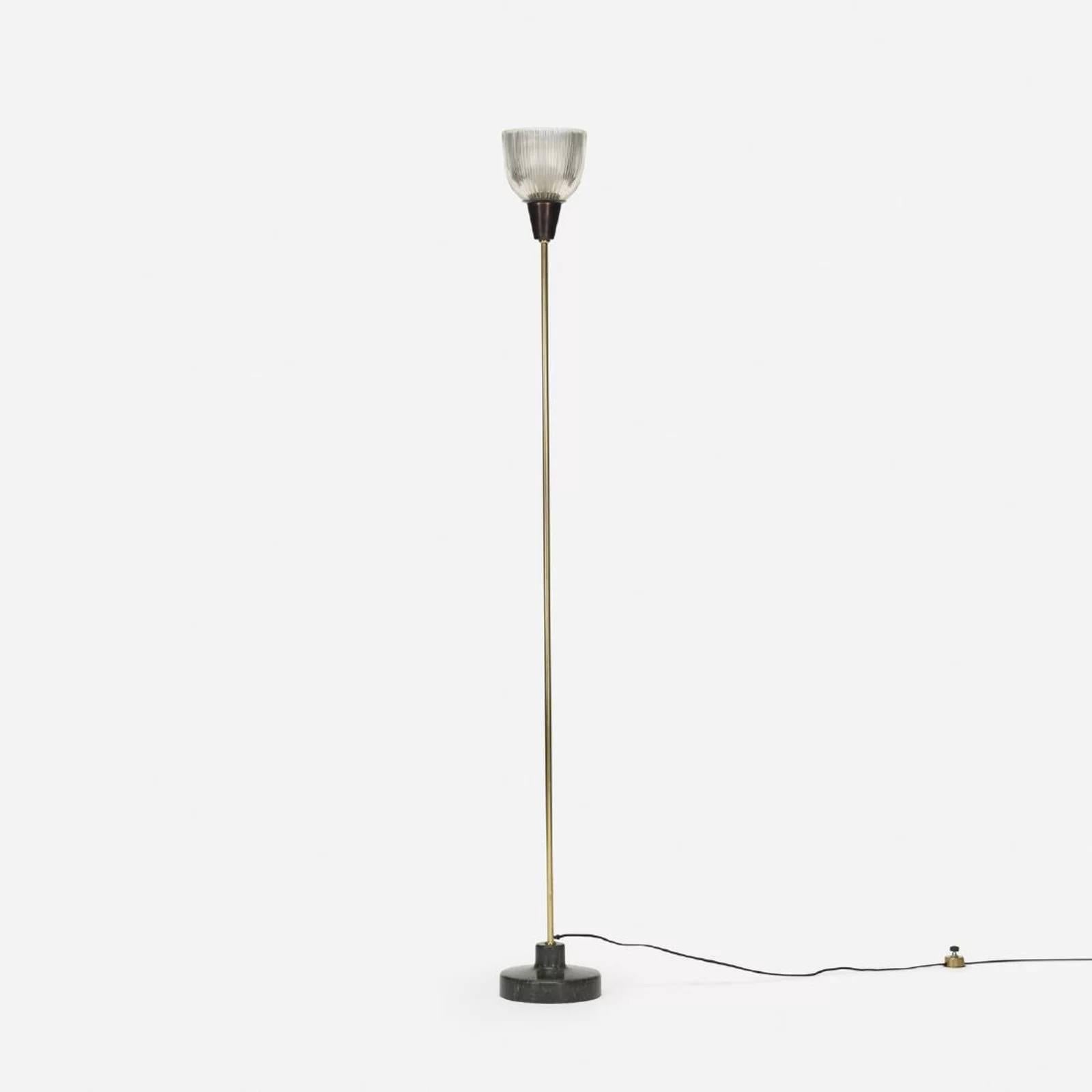 Pressed 1950s Ignazio Gardella LT6 Floor Lamp for Azucena