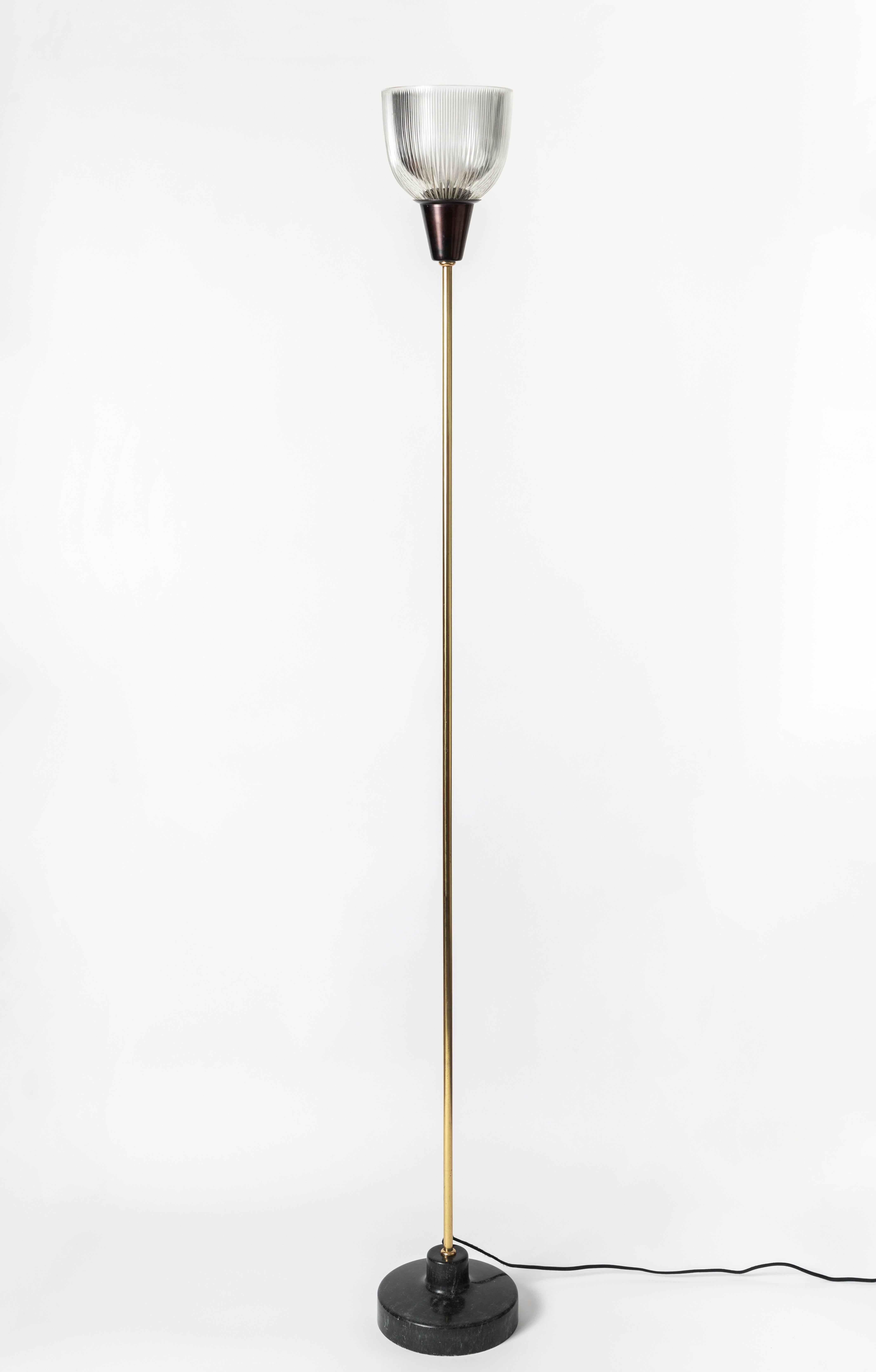 1950s Ignazio Gardella LT6 Floor Lamp for Azucena In Good Condition In Glendale, CA